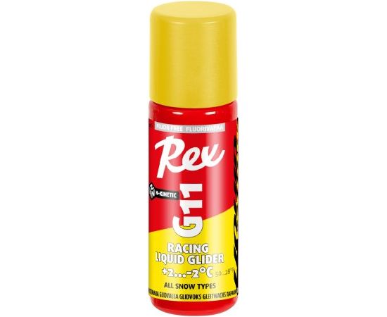 Rex Wax Liquid Glider G11 Yellow +2/-2°C 60ml / +2...-2 °C Kopšanas līdzekļi