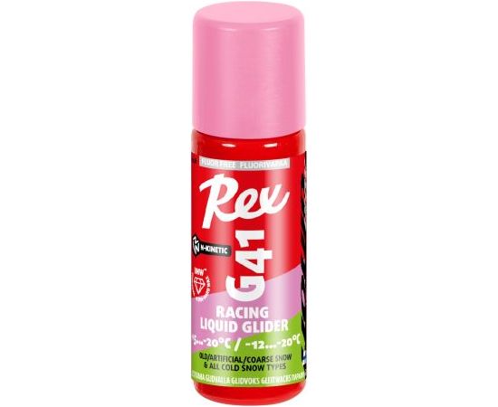 Rex Wax Liquid Glider G41 UHW Pink/Green +5/-20°C 60ml / +5...-20 °C Средства по уходу
