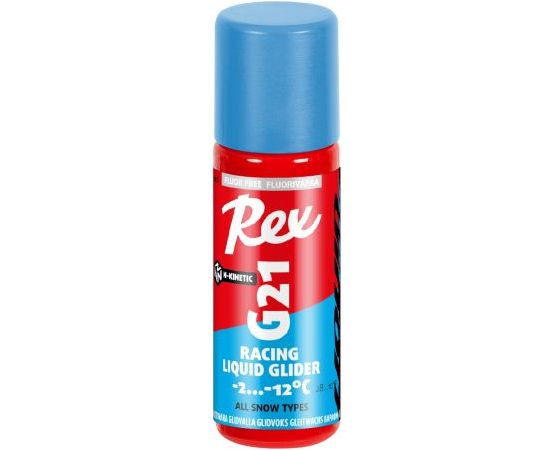 Rex Wax Liquid Glider G21 Blue -2/-12°C 60ml / -2...-10 °C Kopšanas līdzekļi
