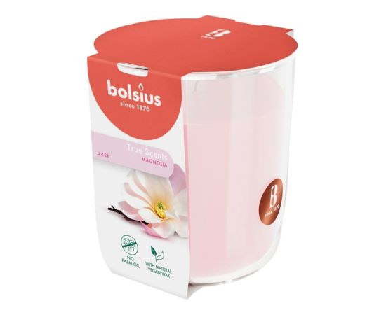 Bolsius Svece arom. stikla gl. True Scents Ø97x85mm magnolia Sveces un svečturi