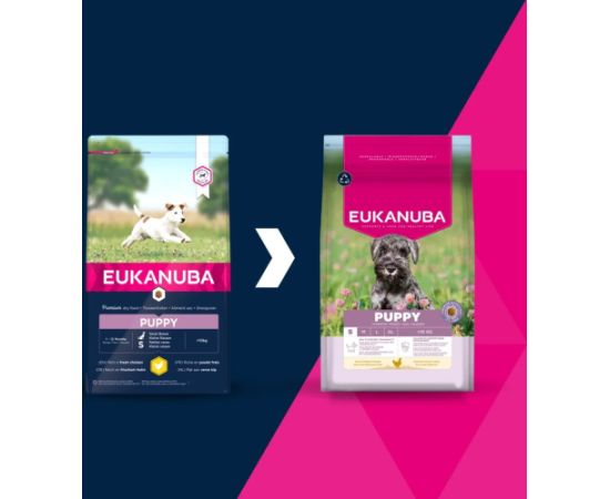 EUKANUBA Puppy Small Rich in chicken - dry dog food - 3kg Suņu barība