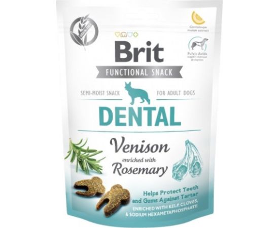 BRIT Functional Snack Dental Venison - Dog treat - 150g Suņu barība
