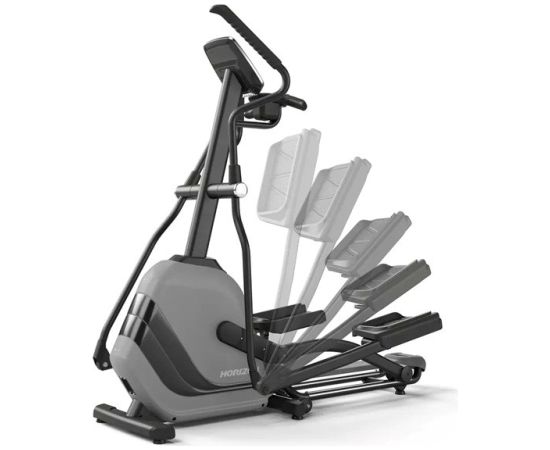 Horizon Fitness Andes 7.1 Elliptical orbiter Black, Grey Eliptiskie trenažieri