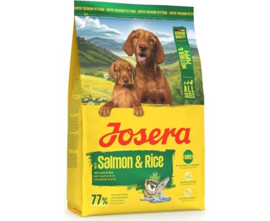 Josera Mother&Puppy Salmon & Rice 3kg Suņu barība
