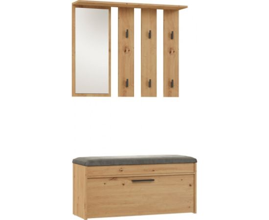 Top E Shop PARMA closet 100x35x180 cm, artisan oak Новинки Для дома и сада 