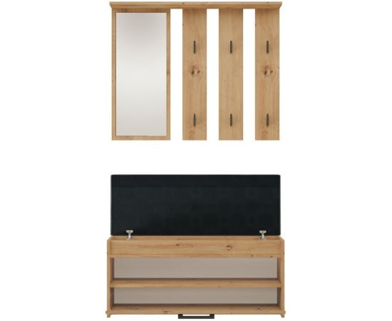 Top E Shop PARMA closet 100x35x180 cm, artisan oak Новинки Для дома и сада 