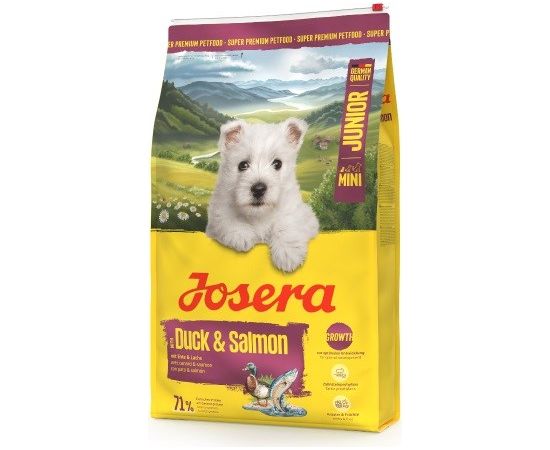 Josera Mini Junior Duck & Salmon 10kg Suņu barība