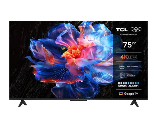 TCL 75P69K TV 190.5 cm (75") 4K Ultra HD Smart TV Wi-Fi Black Телевизоры