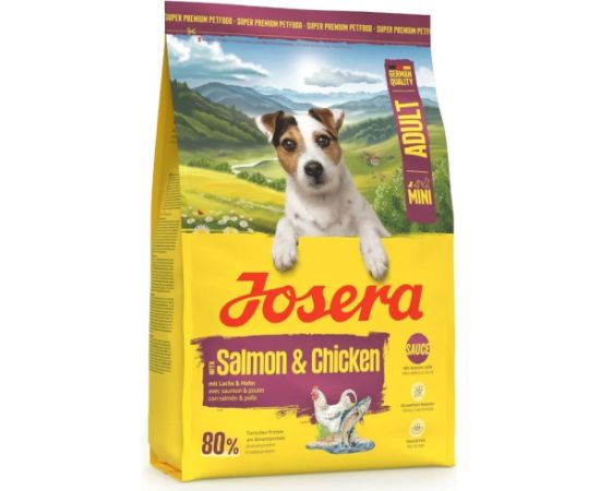 Josera Mini Adult Salmon & Chicken 3kg Suņu barība