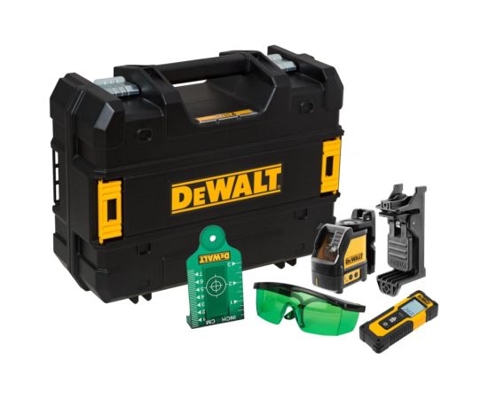 Lāzera nivelieris DeWalt DW0887100-1 + piederumi Mērinstrumenti, Attāluma un līmeņa mērītāji