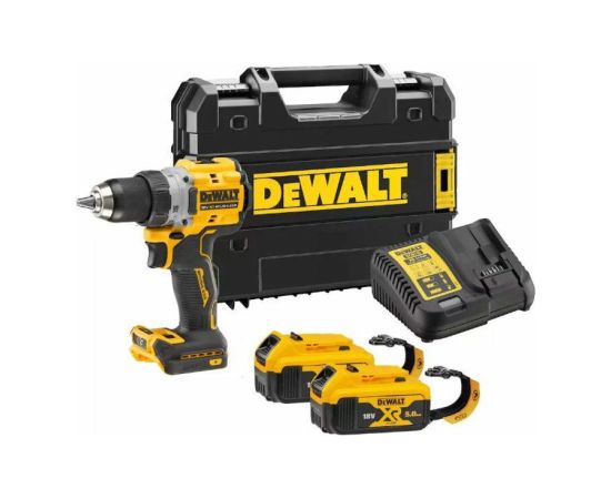 Akumulatora urbjmašīna-skrūvgriezis DeWalt DCD800P2LRT-QW; 18 V; 2x5,0 Ah akum. Аккумуляторная дрель / шуруповёрты