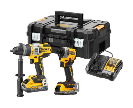 Instrumentu komplekts DeWalt DCK2052H1E1T-QW (DCD999 + DCF850); 18 V; 1x1,7/5,0 Ah akum.  Elektroinstrumentu komplekti