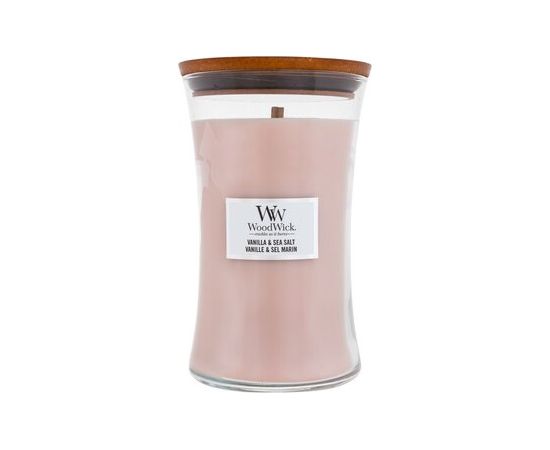 Woodwick Vanilla & Sea Salt Vase (vanilla and sea salt) - Scented candle 609.5g Telpu aromāti
