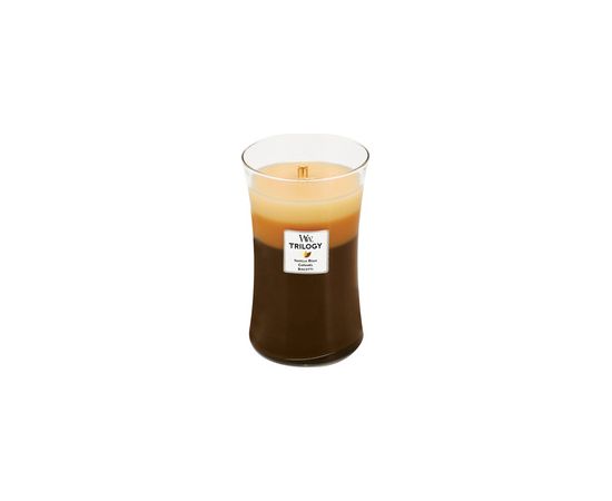 Woodwick Café Sweets Trilogy Vase (coffee sweets) - Scented candle 275.0g Telpu aromāti