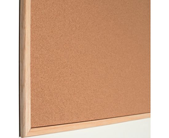 Esselte Pinboard Cork Standard wood frame 100 x 60 cm Korķa tāfeles