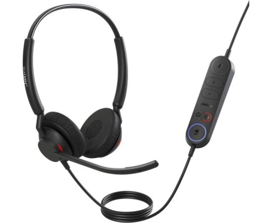 Jabra Engage 40 MS Stereo Inline Link Wired Headset, USB-A, Black Jaunumi - Audio-Video