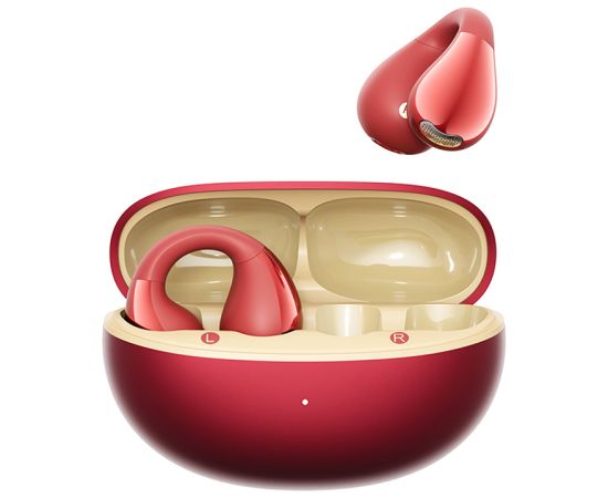 QCY Crossky Clip C30S Headphones (red) Austiņas