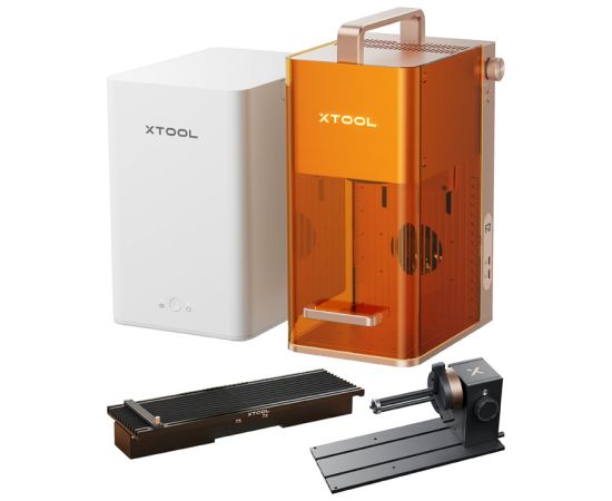 Laser engraving machine 2-in-1 xTool F2 - Deluxe set 3D Printeri