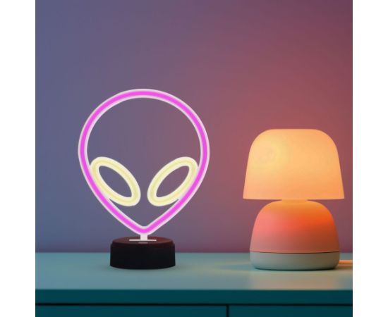 Manta SNL86PK Style Neon Lights UFO Pink Декоративное освещение 