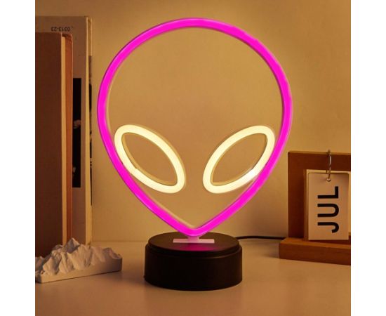 Manta SNL86PK Style Neon Lights UFO Pink Декоративное освещение 