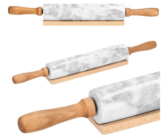 Mīklas rullis Springos KI0060 marmora Citi virtuves piederumi