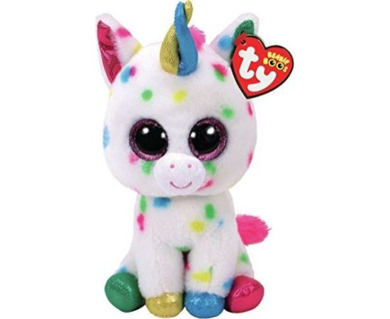 Meteor Maskotka TY Beanie Boos Jednorożec Harmonie 15cm Mīkstās rotaļlietas