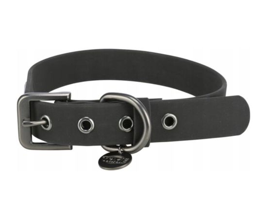 Trixie CityStyle, obroża, dla psa, czarna, PVC, S–M: 30–37 cm/20 mm Citas preces