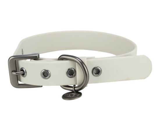 Trixie CityStyle, obroża, dla psa, jasnoszara, PVC, M: 35–42 cm/20 mm Citas preces