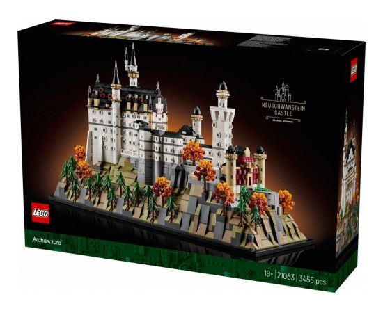 Leantoys Klocki Architecture 21063 Zamek Neuschwanstein LEGO Jaunumi, Bērnu preces