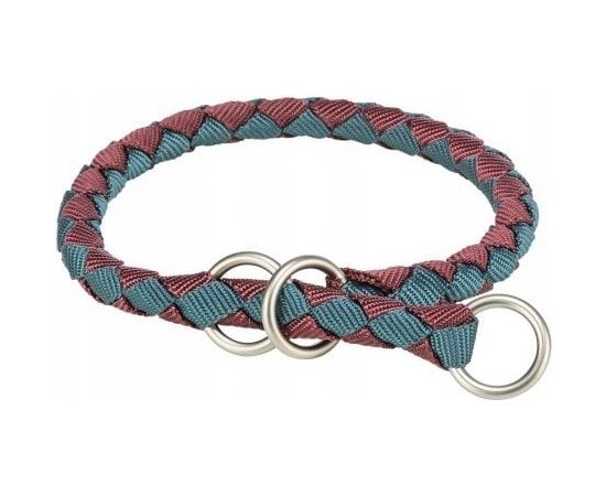 Trixie Cavo, obroża zaciskowa, dla psa, bordowy/petrol, L: 47–55 cm/o 18 mm Citas preces