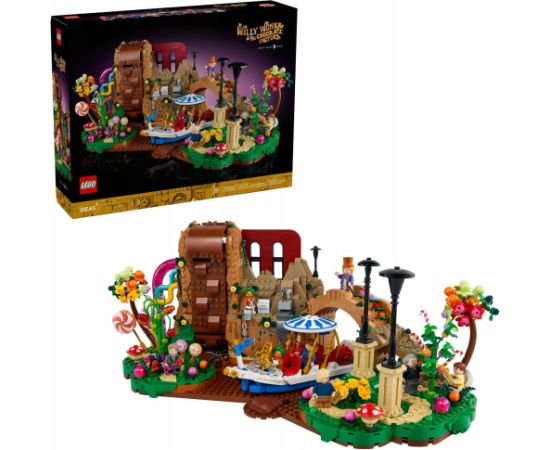 LEGO 21360 LEGO® Ideas Willy Wonka i fabryka czekolady Jaunumi, Bērnu preces