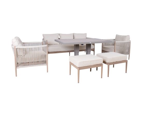 Garden furniture set MEDINA 6-parts, beige Новинки Для дома и сада 