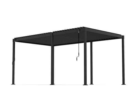 Gazebo MIRADOR-80 3x5m, dark grey Тенты и аксессуары