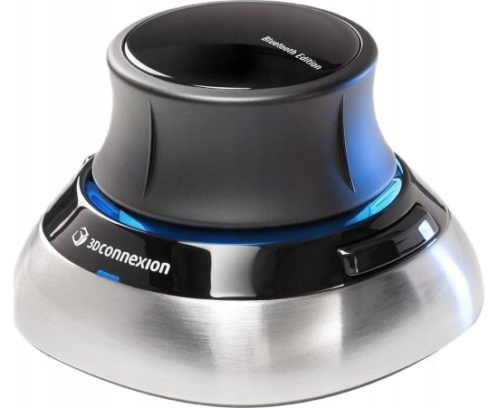 3DConnexion SpaceMouse Wireless, mouse (black/silver) Peles, ievadierīces