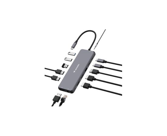 Dokstacija Verbatim USB-C Pro Multiport Hub 13 Port Usb HUB