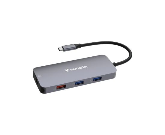 Dokstacija Verbatim USB-C Pro Multiport Hub 9 Port Usb HUB