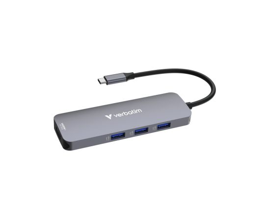 Dokstacija Verbatim USB-C Pro Multiport Hub 8 Port Usb HUB