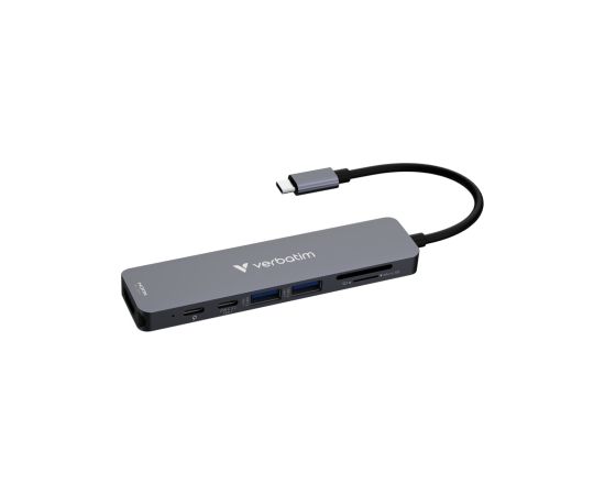 Dokstacija Verbatim USB-C Essentials Multiport Hub 7 Port Usb HUB