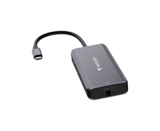 Dokstacija Verbatim USB-C Essentials Multiport Hub 6 Port RJ45 Usb HUB