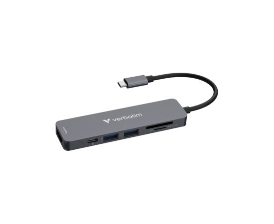 Dokstacija Verbatim USB-C Essentials Multiport Hub 6 Port Usb HUB