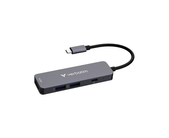 Dokstacija Verbatim USB-C Essentials Multiport Hub 4 Port Usb HUB