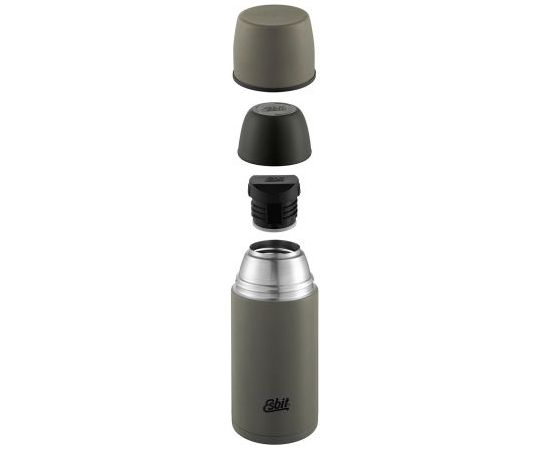 Esbit Stainless Steel Vacuum Flask 0.5 L / Melna / 0.5 L Termosi