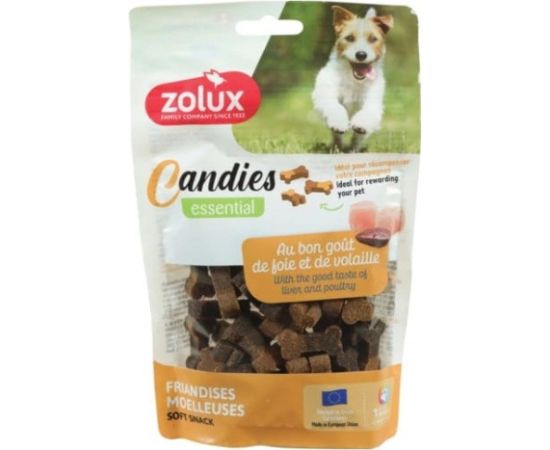 ZOLUX Miękkie przysmaki treningowe dla psa CANDIES mini kostki 150g Suņu barība