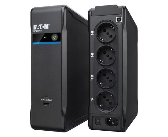 Eaton 3P Ellipse 700 uninterruptible power supply (UPS) Standby (Offline) 0.7 kVA 420 W 4 AC outlet(s) UPS Nepārtrauktā barošana