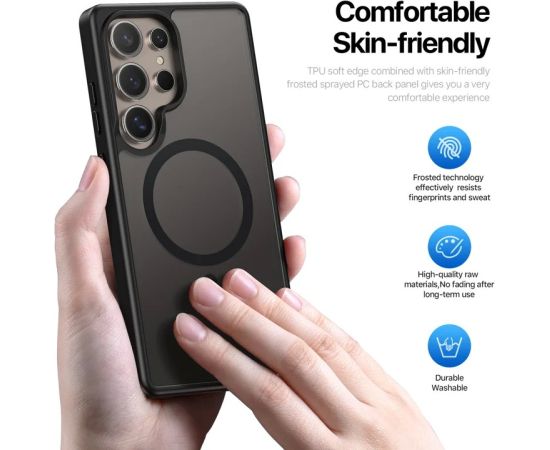 Чехол Dux Ducis Yind для Samsung S938 S25 Ultra черный Чехлы - альтернативные