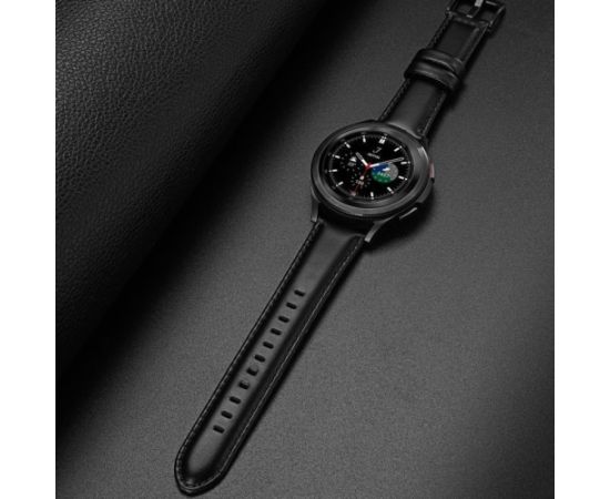 Strap Dux Ducis Business Series For Smartwatches 22mm Black Smart-Watch aksesuāri