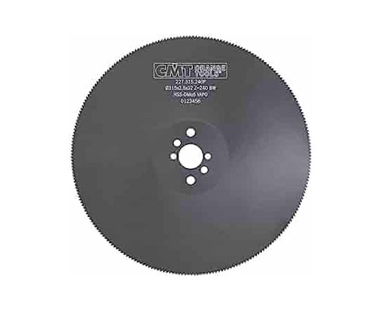 Griešanas disks metālam CMT 227; 315x2,5x32; Z240 Zāģripas
