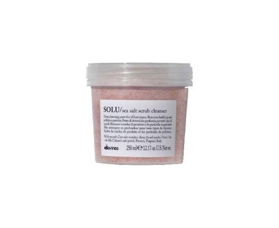 Davines Essential Haircare Solu Sea Salt Scrub Cleanser - Čistící peeling na vlasy s mořskou solí 75ml Sejas kopšana