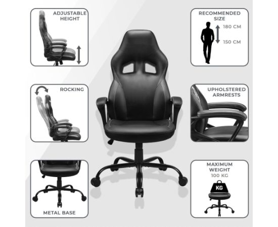 Subsonic Original Gaming Seat Superman Gaming krēsli