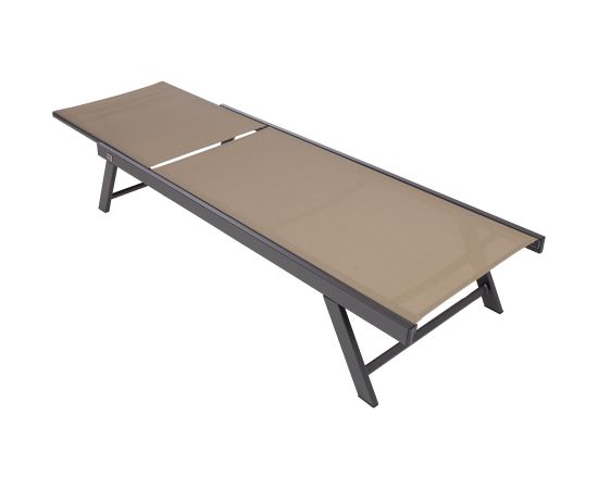 Sauļošanās krēsls ARIO bēšs Dārza krēsli